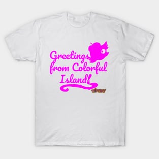 TIFFANY Adventures on Colorful Island Greetings from Colorful Island T-Shirt